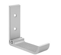 GEEKRIA Foldable Headphone Wall Mount, Aluminum Headset Hook Holder with 3M Adhesive Tape or Screws, Dual Install Options, Supports Up to 20KG, with Headband Protective Pad