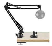 Geekria for Creators Microphone Arm Compatible with Blue Yeti, Yeti X, Yeti Pro, Snowball ICE, G Yeti GX, Mic Boom Arm with Table Flange Mount Adapter, Suspension Stand, Desk Mount Holder