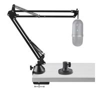 GEEKRIA for Creators Microphone Arm Compatible with Razer Seiren V3 Mini, X, V2 Pro, V2 X, Elite, Mic Boom Arm with Table Flange Mount Adapter, Adjustable Suspension Stand, Desk Mount Holder