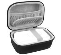 Geekria for Creators Microphone Carrying Case Compatible with DJI Mic 3, Mic 2, Mic Mini, Hollyland Lark MAX 2, Lark MAX Charging Case, Mic Hard Shell Travel Bag with Cable Storage (Black)