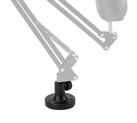 Geekria for Creators Microphone Table Flange Mount Adapter, Metal Table Mount Clamp with Adjustable Interface Aperture Compatible with Rode PSA1+, TONOR T20, Aokeo AK-35, InnoGear Microphone Arm