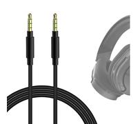 GEEKRIA Gaming Headset Extension Cable, 3.5mm Male to Male Audio Cord, Compatible with Skullcandy Aviator 900 ANC, Turtle Beach Airlite Fit Headset, PS4 / Xbox One Controller (3.3 ft / 1 m)
