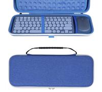 Geekria Hard Case Compatible with Pebble 2 Combo, Logitech K380/k380s Keyboard +M350/M350s Mouse, Protective Travel Bag for Keyboard and Pebble Mouse Combo (Blueberry)