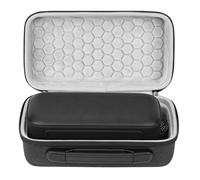 Geekria Hard Shell Carrying Case Compatible with Bose SoundLink Plus Portable Bluetooth Speaker, Shockproof EVA Protective Travel Case with Soft Interior and Reinforced Handle (Dark Grey)