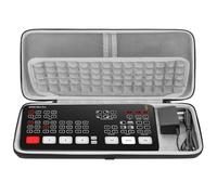 Geekria Hard Shell Travel Carrying Case, EVA Protective Bag Compatible with Blackmagic Design ATEM Mini Pro (Dark Gray)