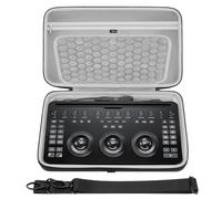 GEEKRIA Hard Shell Travel Carrying Case, EVA Protective Bag Compatible with Blackmagic Design Davinci Resolve Micro Color Panel (Dark Gray)