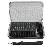 GEEKRIA Hard Shell Travel Case Compatible with Arturia MicroBrute UFO/MicroFreak, Audio Synthesizer Carrying Bag (Dark Gray)