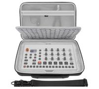 GEEKRIA Hard Shell Travel Case Compatible with Elektron Model Samples/Model Cycles, Audio Sampler Carrying Bag (Dark Gray)
