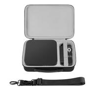 GEEKRIA Hard Shell Travel Case Compatible with Epson Lifestudio Pop Plus/Lifestudio Pop/EF-30, Portable Outdoor 4K Projector Carrying Bag (Dark Gray)
