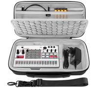 GEEKRIA Hard Shell Travel Case Compatible with Korg Volca Drum/Volca Keys/Volca Beats/Volca FM2 / Volca Sample 2 / Volca Bass Audio Sampler Carrying Bag (Dark Gray)