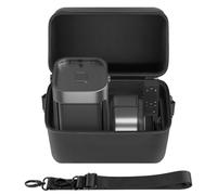 GEEKRIA Hard Shell Travel Case Compatible with Soundcore Nebula P1, Portable Outdoor 4K Projector Carrying Bag (Black)