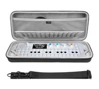 GEEKRIA Hard Shell Travel Case Compatible with Teenage Engineering OP-1 Field/OP-1/ OP-XY Portable Synthesizer, Audio Sampler Carrying Bag (Dark Gray)
