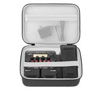 GEEKRIA Hard Shell Travel Case Compatible with Zoom G1X Four, B1X Four, A1X Four, Guitar Bass Multi-Effects Processor (Dark Grey)