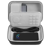 GEEKRIA Hard Shell Travel Case for Anker Prime Power Bank 26,250mAh 300W | Shockproof EVA Shell, Splash-proof, Integrated Storage for Power Bank and Charging Base, Travel Portable Bag - Dark Gray