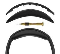 Geekria Headband Pad Compatible with Bose QC 45/ 35IIGaming/ 35II/ 35/ SE Headphones, Replacement Band Repair Part (Black)