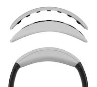 Geekria Headband Pad Compatible with Bose QuietComfort 35 ii Gaming, QC35 II/QC35/QC45/QC SE Headphones Replacement Band, Headset Head Top Cushion Cover Repair Part (Light Grey)
