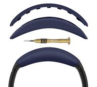 Geekria Headband Pad Compatible with Bose QuietComfort 35 ii Gaming, QC35II/ QC35/ QC45/ QCSE Headphones, Replacement Band Repair Part (Dark Blue)