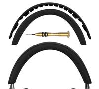 Geekria Headband Pad Compatible with Bowers & Wilkins Px8/ Px7 S2/ Px7 S2e (Not Compatible with Px7/ Px7 S3) Headphones, Replacement Band Repair Part (Black)