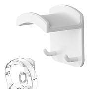 GEEKRIA Headphone Hook Holder, Wall Mount and Desk Mount 2-in-1, Universal Headset Hanger Compatible with Bose QC35 QC45, Sony, Beats, JBL, AKG, Sennheiser - Sticky Adhesive Installation