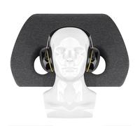 GEEKRIA Headphone Sleep Pillow, Comfort Sponge with Removable Washable Cover, Compatible with 3M WorkTunes Connect Wireless, PROHEAR 037, Honeywell Howard Leight Impact Sport Headphones