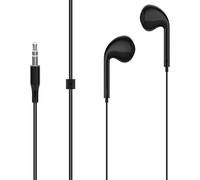 GEEKRIA Headphones Compatible with Roku Remote, 3.5mm Wired In-Ear Headphone Compatible with Roku Voice Remote Pro, Ultra Remote, Hear Your Favorite Movies and TV Shows (Black / 3.9 FT)