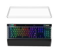 Geekria Keyboard Dust Cover, Compatible with Logitech G613, Corsair K100 RGB/K55 RGB PRO/K95 RGB Platinum XT, Clear Acrylic Keyboard Dust Protector