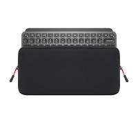 Geekria Keyboard Travel Carrying Pouch, Compatible with Logitech MX Keys Mini/Pebble Keys 2 K380s / Keys-to-GO 2, Apple Magic Keyboard MXCL3LL/A, MXCK3LL/A, Keychron B1 Pro (Black)