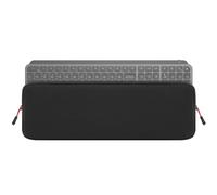 GEEKRIA Keyboard Travel Carrying Pouch, Compatible with Logitech MX Keys S/MX Mechanical / MK955, Keychron B6 Pro, Apple Magic Keyboard with Numeric (Black)