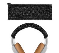 Geekria Knit Fabric Headband Cover Compatible with SONY WH-1000XM5/ WH-1000XM4/ WH-1000XM3, Skullcandy Hesh3, Hesh2 Headphones, Replacement Repair Part, Easy DIY Installation (Black)