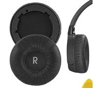 Geekria Leatherette Replacement Ear Pads for JBL Tune 600 (T600BTNC, 600BTNC)/ 660 (T660NC, 660NC)/ 670 (T670NC, 670NC) Headphones Ear Cushions, Repair Parts (Black)