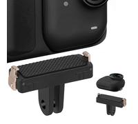 GEEKRIA Magnetic Adapter Mount Compatible with Insta360 GO Ultra Action Camera, Quick Release Adapter Accessories Suitable for Tripod, Selfie, Vlogging (Black)