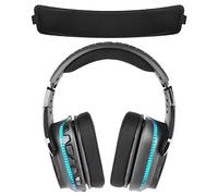 Geekria Mesh Fabric Headband Cover Compatible with Logitech G633/ G933/ G633S/ G933S/ G533/ G935/ G635 Headphones, Replacement Repair Part, Easy DIY Installation (Black)
