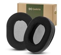 Geekria Mesh Replacement Ear Pads for Plantronics RIG 800 Pro 600 Pro | Fits Nacon RIG 900 MAX And RIG 700HX, Breathable Mesh Contact Surface, Synthetic Leather Sides, Memory Foam, 1 Pair