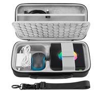 Geekria Mini PC Hard Shell Travel Case, Compatible with GMKtec K11/K8 Plus/M7/M6 Ultra/K6/M5 Plus/M5 Ultra/M3 Ultra/ M3, Beelink Ser5 MAX/SER5 PRO/SER3/EQR6/S13 Pro/S12(Dark Gray)