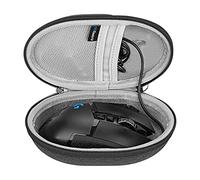 GEEKRIA Mouse Carrying Case Compatible with Logitech PRO X2 / G309 / G502 Hero / G502 X/G PRO X / G305 / G703 / G903 Hard Shell Travel Bag for Gaming and Office Mouse (Dark Gray)