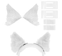 Geekria NOVA Headphone Headband Pads Replacement Headband Cushion Compatible with DIY Headphones, Easy Installation, Comfortable & Stylish (White)