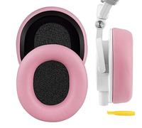 Geekria NOVA Replacement Ear Pads Compatible with Audio Technica ATH-M50X, M50XBT, M50XBT2, M50x ENSO, M60X, M50, M40X, M30, M20, M10 Headphones, Repair Parts (Pink)