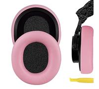 Geekria NOVA Replacement Ear Pads Compatible with SONY MDR-7506, MDR-V6, MDR-V7, MDR-CD900ST Headphones, Ear Cushions (Pink)