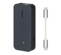 Geekria Pocket Box 3 USB-C Portable Headphone AMP, 4.4mm Balanced Output and 3.5mm Stereo Output, Mini Hi-Fi DAC Dual Chip CS43131, Support up to 384KHz/32bit