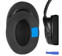 Geekria PRO Extra Thick Cooling Gel Replacement Ear Pads Compatible with Corsair HS35, HS40, HS45 Headphones, Ear Cushions (Black)