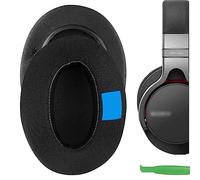 Geekria PRO Extra Thick Cooling Gel Replacement Ear Pads Compatible with Sony MDR-1ABT, MDR-1RBT, MDR-1RNC Headphones, Ear Cushions (Black)