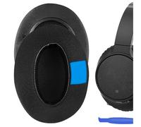 Geekria PRO Extra Thick Cooling Gel Replacement Ear Pads Compatible with Sony WH-CH700N, WH-CH710N, WH-CH720N Headphones, Ear Cushions with Video Guide (Black)