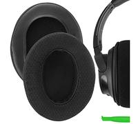 Geekria PRO Extra Thick Mesh Fabric Replacement Ear Pads Compatible with Sony WH-CH700N, WH-CH710N, WH-CH720N Headphones, Ear Cushions (Black)