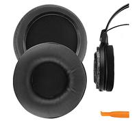 Geekria PRO Extra Thick Replacement Ear Pads Compatible with ATH-AD1000x, AD2000x, AD900x, AD700x, AD500x, A500, A500x, A700, A900x, A950lp Headphones, Ear Cushions (Black)