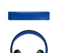 Geekria Protein Leather Headband Pad Compatible with Gold Wireless Stereo Headset PS3, PS4 (CECHYA-0083) Headphones, Replacement Band Repair Part (Blue)