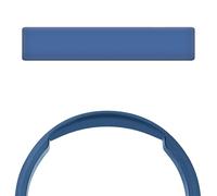 Geekria Protein Leather Headband Pad Compatible with JBL Tune 660/600/ 510BT, T450, T450BT, T500BT, JR300BT Headphones, Replacement Band Repair Part (Blue)