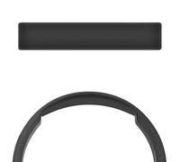 Geekria Protein Leather Headband Pad Compatible with JBL Tune 660/600/ 510BT, T450, T450BT, T500BT, JR300BT Headphones, Replacement Band Repair Part (Black)