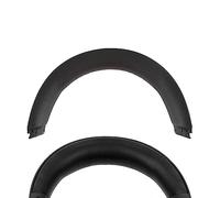 Geekria Protein Leather Headband Pad Compatible with Microsoft Xbox Wireless/Wired, Xbox Stereo 20th Anniversary Special Edition Headphones, Replacement Band Repair Part (Black)