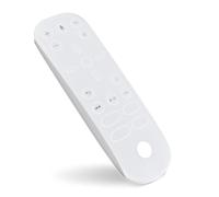 Geekria PS5 Media Remote Cover, Silicone Protective Case, Shockproof Washable Full Body Skin Compatible with Sony PlayStation 5 Remote (White)