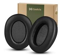 Geekria QuickFit Ear Pads for Sony WH-XB910N Headphones Memory Foam (Black) | Soft Protein Leather, High-Density Memory Foam, Compatible with Sony WH-XB910N, Tool-Free Snap-On Replacement